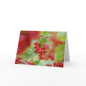 Red Currant Berries THANK YOU CARD