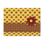 Red Daisies Flower Garden Postcard