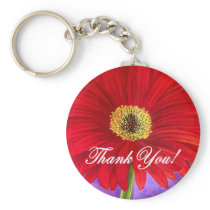 Red Daisy Flower Painting - Multi
