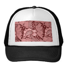 Red Damask Gifts Trucker Hats