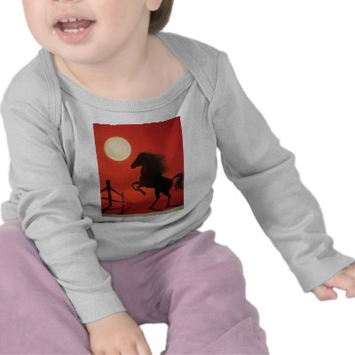 Red Dawn T-shirts by SorabellaArt