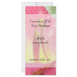 Red Daylily Close Up Rack Card