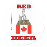 Red Deer, Canada, Oil Rig Sticker