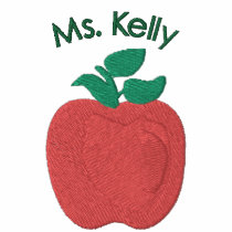 Red Delicious Apple D2 Custom Embroidery Embroidered Polo Shirt