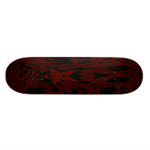 RED DETH SKATE BOARD DECK