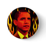 Red Devil Barack Obama The Anti-Christ buttons