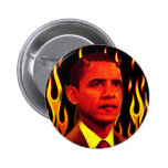 Red Devil Barack Obama The Anti-Christ Pinback Buttons
