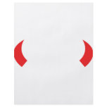 red devil horns icon flyers