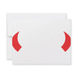 red devil horns icon invitations