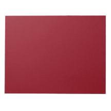 Red Devil Red Notepad