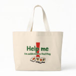Red Dog Addict's tote bag