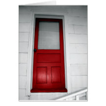 Red Door Card