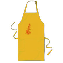 Red Dragon Apron