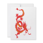 Red Dragon/Chinese New Year invitations