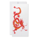 Red Dragon/Chinese New Year photo cards