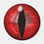Red Dragon Eye Fridge Magnets