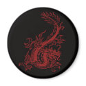 Red Dragon Glaurung Magnet