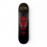 Red Dragon Head Skateboard