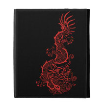 Red Dragon iPad Case
