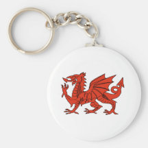 Red Dragon Key Chains