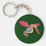 Red Dragon Keychain