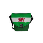 Red Dragon of Wales on Mini Messenger Bag