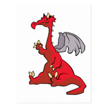 Red Dragon Post Card