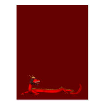 Red Dragon Post Cards