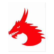 Red Dragon Postcard