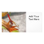 Red Dragonfly on Tiger Lily Photo Card