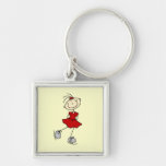 Red Dress Figure Skater Tshirts and Gifts Key Chains