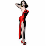 Red Dress photo sculptures