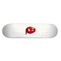 Red Easter Egg Skateboard Decks