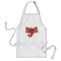 Red Elephant Apron