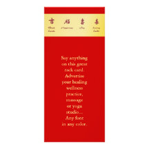 Red Envelope - Hong Bao Custom Rack Card