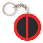 Red Equality Keychain