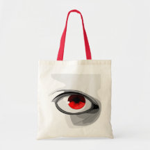 Red Eye Canvas Bags