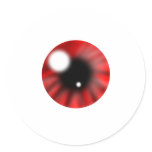 Red Eye Orb stickers