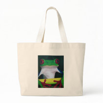 Red Eyed Tree Frog Bag