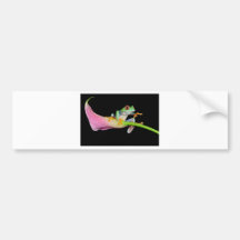 red eyed tree frog bumper stickers