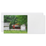 Red Farm Shed rack cards