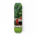 Red Farm Shed skateboards