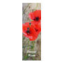 Red Field Corn Poppies Bookmark
