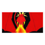 Red Fire Breathing Dragon photo cards