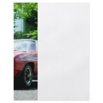 Red Firebird Convertible Flyer Design