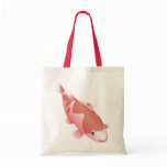 Red fish for fish lovers tote bag