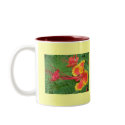 Red Flame, Life is beautiful!!! mugs