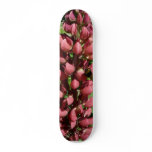 Red Flower Bush Skate Deck