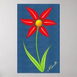 Red Flower posters