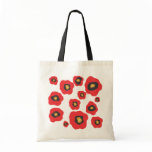 Red Flowers Bags
